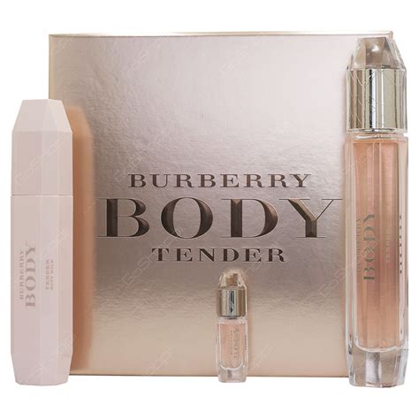 burberry dinner set|Burberry body tender gift set.